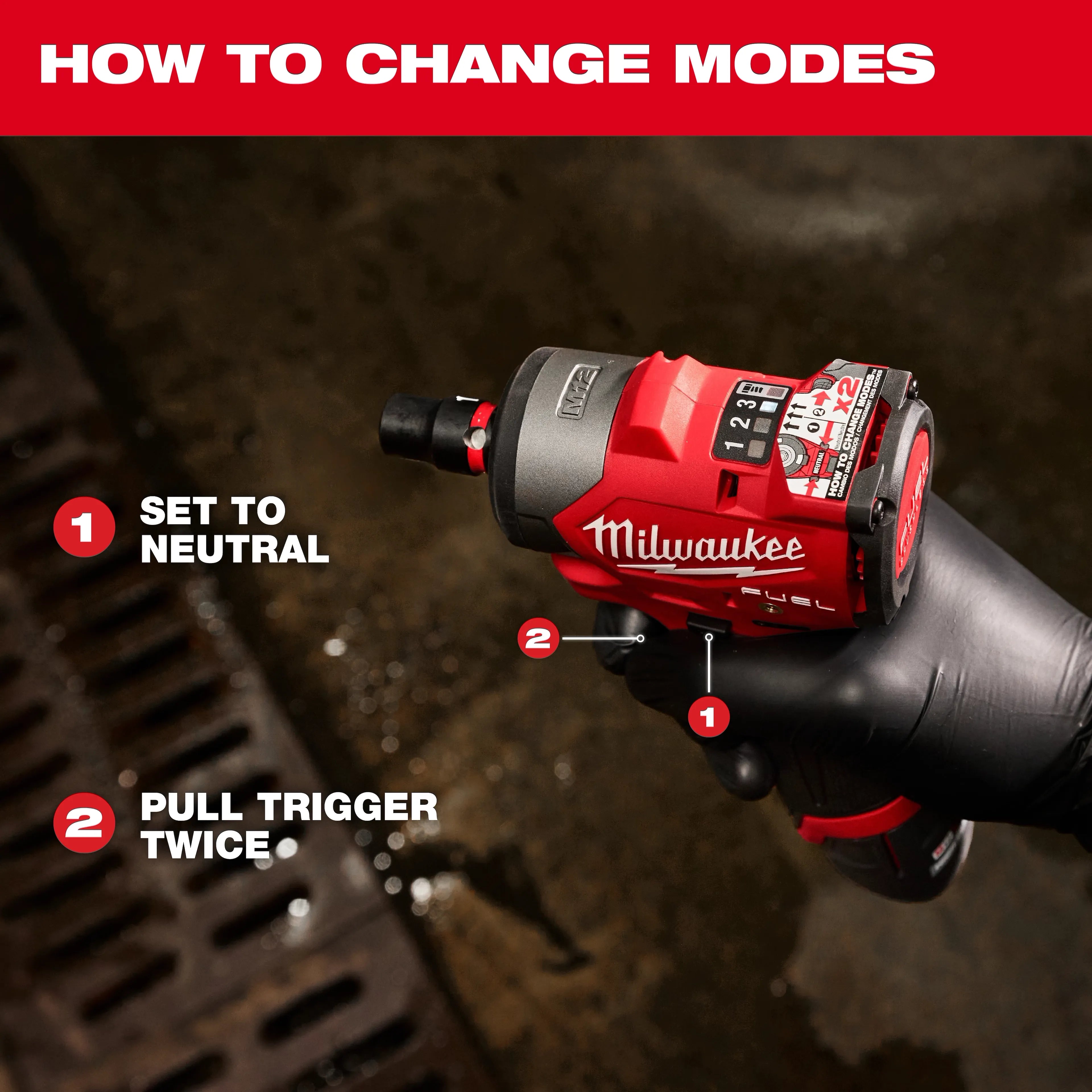 M12 FUEL™ 1/4" Subcompact Impact Wrench w/ Friction Ring with FREE socket set
