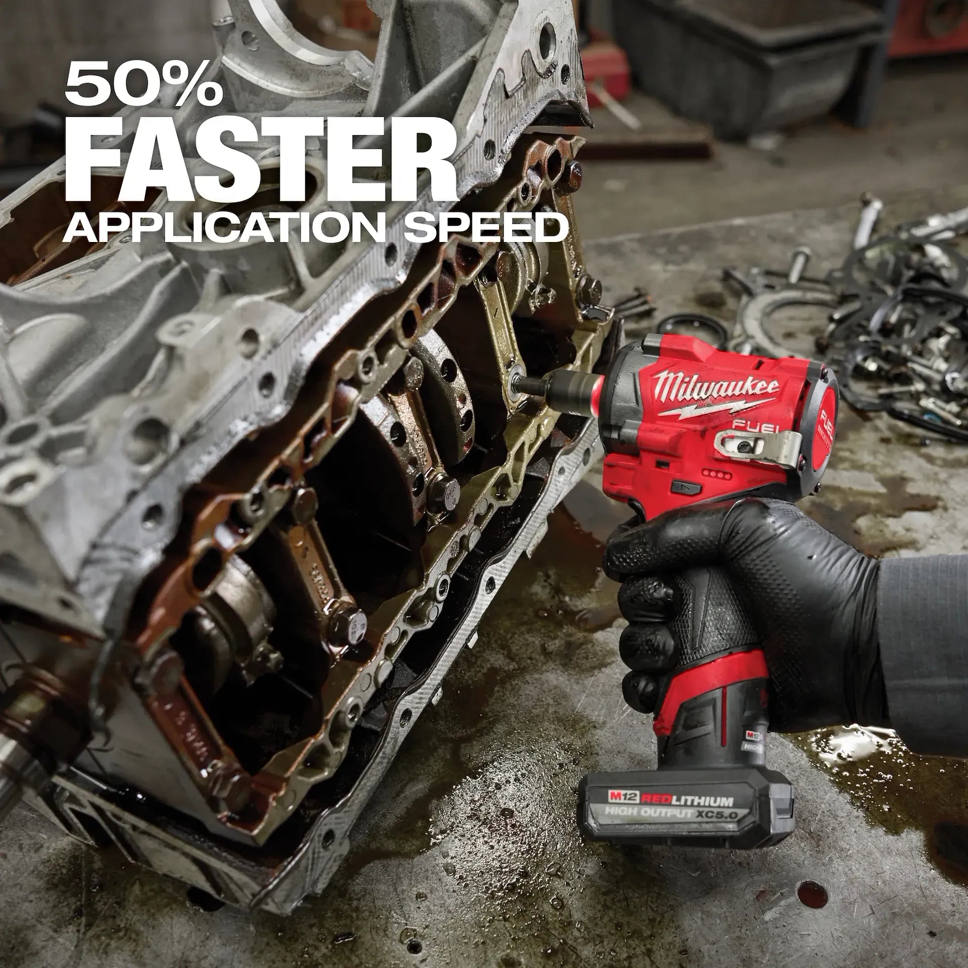 M12 FUEL™ Stubby 3/8" Impact Wrench (BARE TOOL)