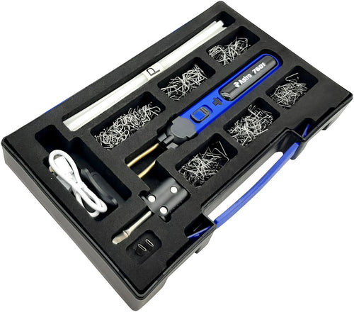 CORDLESS RECHARGEBLE HOT STAPLE & PLASTIC WELDING REPAIR KIT