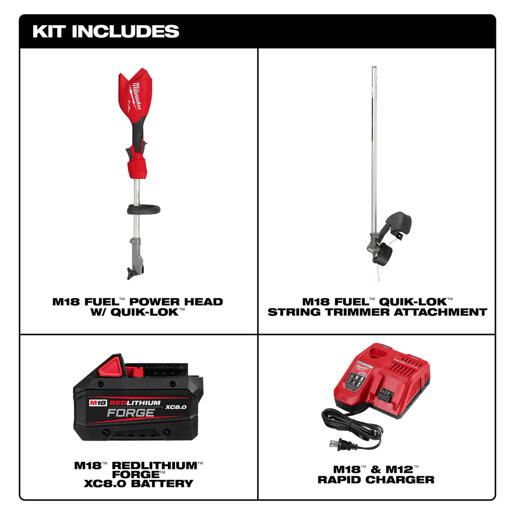 M18 FUEL™ String Trimmer w/ QUIK-LOK™ Kit