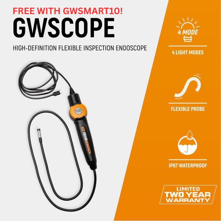 10" Pro Command Wireless Bi-Directional Diagnostic Tablet with Rapid-Charge Dock and FREE Borescope
